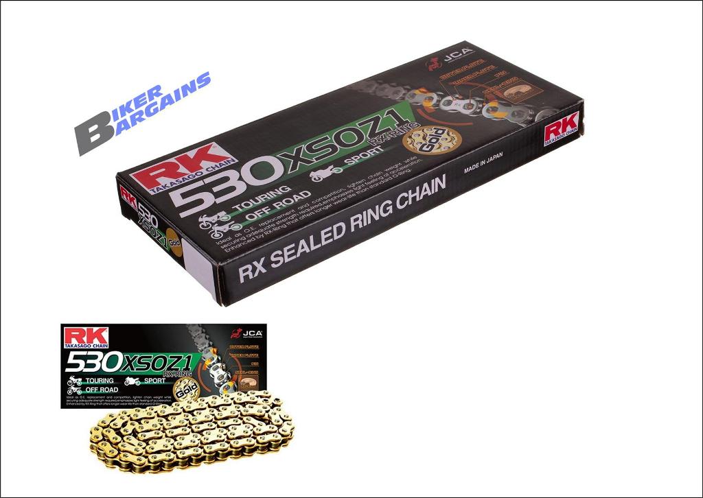 RK 530 XSO X-ring Chain 110L GOLD